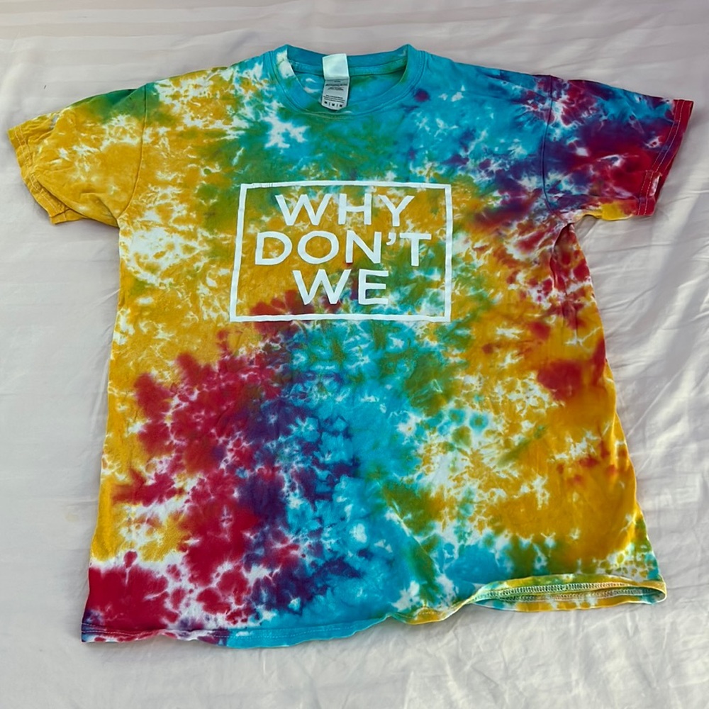 tie dye why don’t we shirt